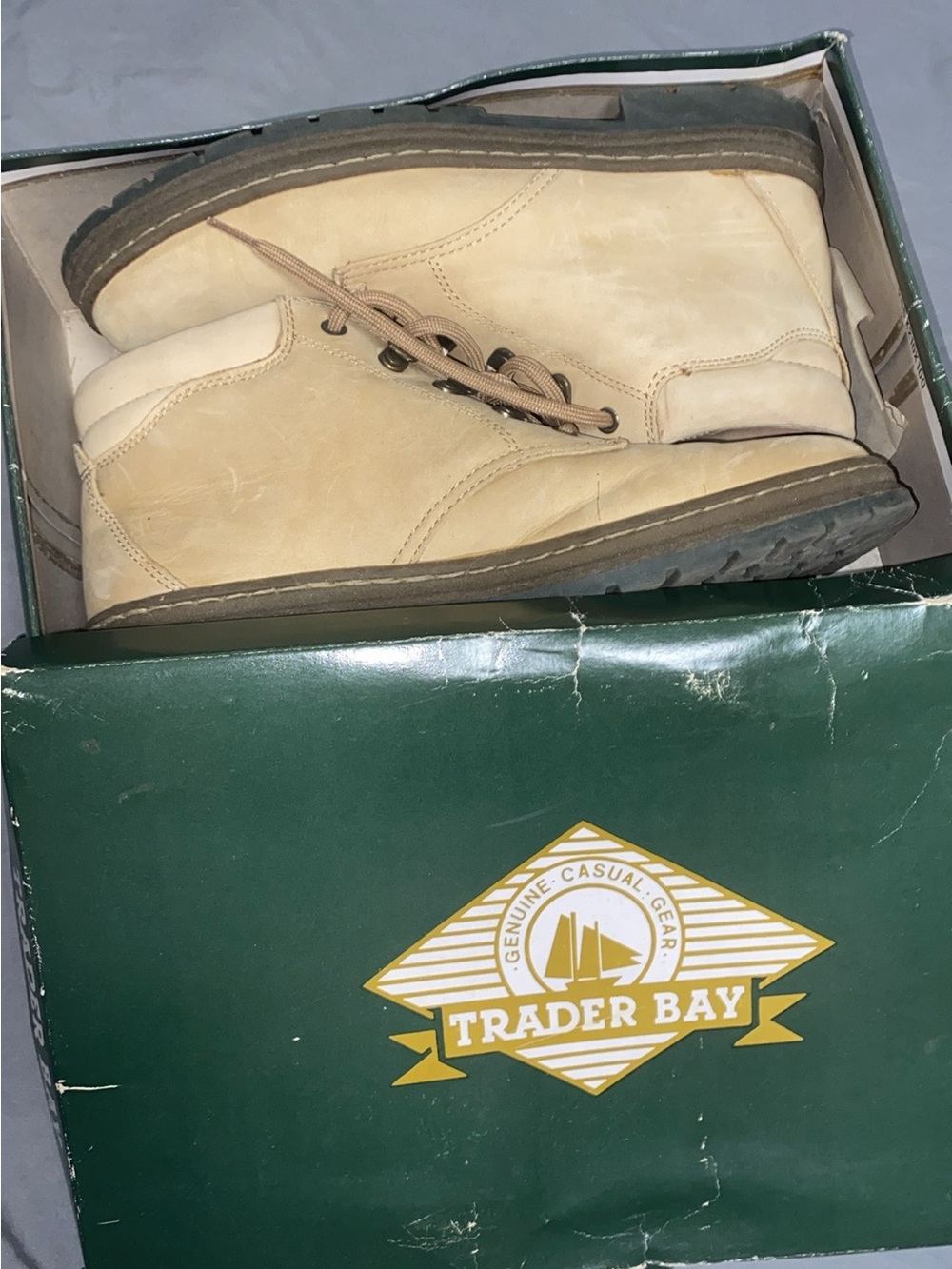 Trader Bay Men's Tan Casual Boots size 9.5